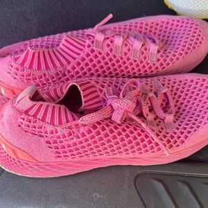 NOBULL Pink Knit Athletic Shoes